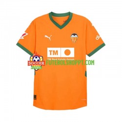 Camisola Homem Valencia CF Terceiro Equipamento 2024-2025 Manga Curta