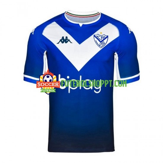 Camisola Homem Vélez Sársfield Alternativa Equipamento 2022-2023 Manga Curta