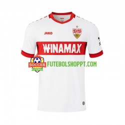 Camisola Homem VfB Stuttgart Principais Equipamento 2024-2025 Manga Curta