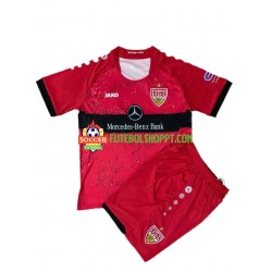 Camisola Júnior VfB Stuttgart Alternativa Equipamento 2021-2022 Manga Curta