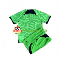 Camisola Júnior VfL Wolfsburg Principais Equipamento 2022-2023 Manga Curta