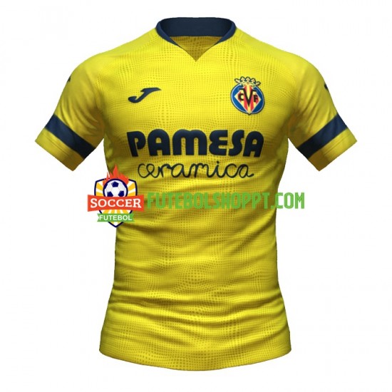 Camisola Homem Villarreal CF Principais Equipamento 2022-2023 Manga Curta