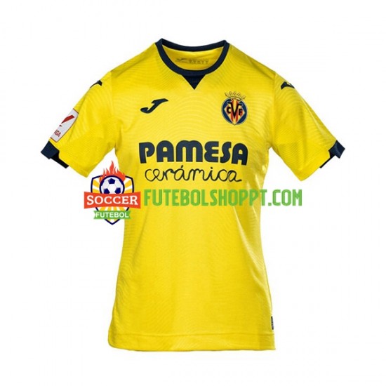 Camisola Homem Villarreal CF Principais Equipamento 2023-2024 Manga Curta