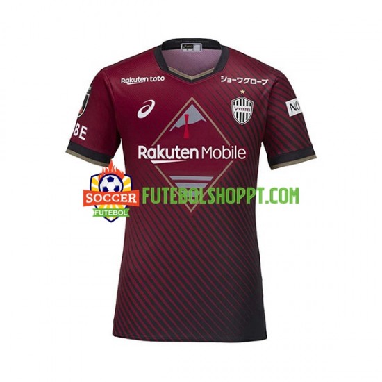 Camisola Homem Vissel Kobe Principais Equipamento 2023 Manga Curta