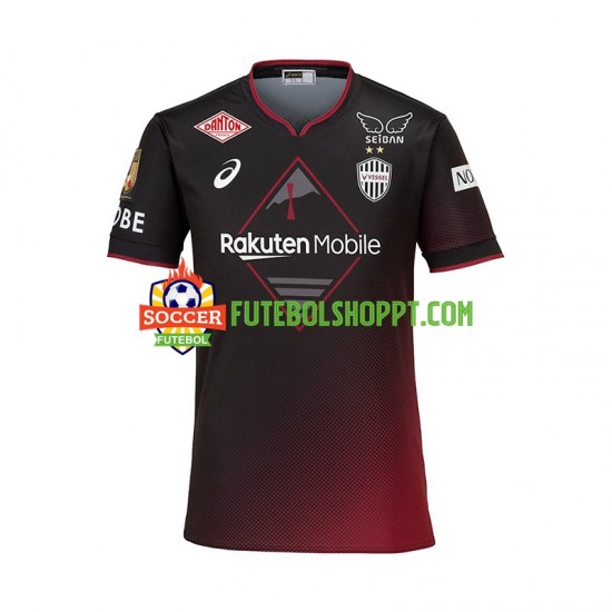 Camisola Homem Vissel Kobe Principais Equipamento 2024-2025 Manga Curta