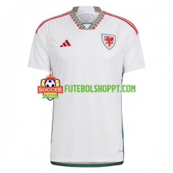 Camisola Homem País de Gales Alternativa Equipamento Mundial 2022 Manga Curta Camisola Homem País de Gales Alternativa Equipamento Mundial 2022 Manga Curta