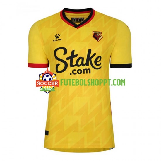 Camisola Homem Watford Principais Equipamento 2022-2023 Manga Curta