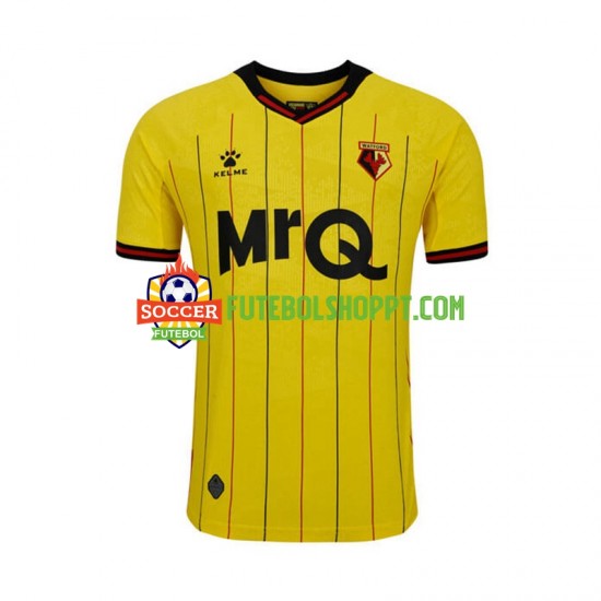 Camisola Homem Watford Principais Equipamento 2024-2025 Manga Curta