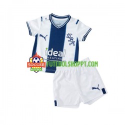 Camisola Júnior West Bromwich Albion Principais Equipamento 2022-2023 Manga Curta