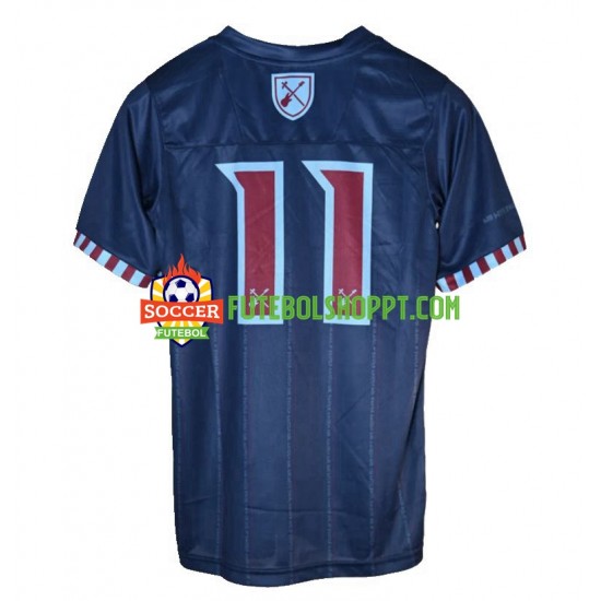 Camisola Homem West Ham United Iron Maiden Alternativa Equipamento Manga Curta