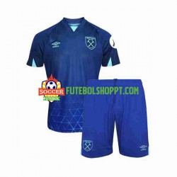 Camisola Júnior West Ham United Terceiro Equipamento 2023-2024 Manga Curta Camisola Júnior West Ham United Terceiro Equipamento 2023-2024 Manga Curta