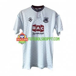 Camisola Homem West Ham United Retro Alternativa Equipamento 1989-1990 Manga Curta