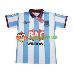 Camisola Homem West Ham United Retro Alternativa Equipamento 1991-1992 Manga Curta