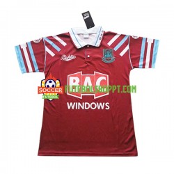 Camisola Homem West Ham United Retro Principais Equipamento 1991-1992 Manga Curta