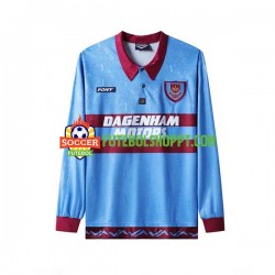 Camisola Homem West Ham United Retro Principais Equipamento 1995-1996 Manga Comprida