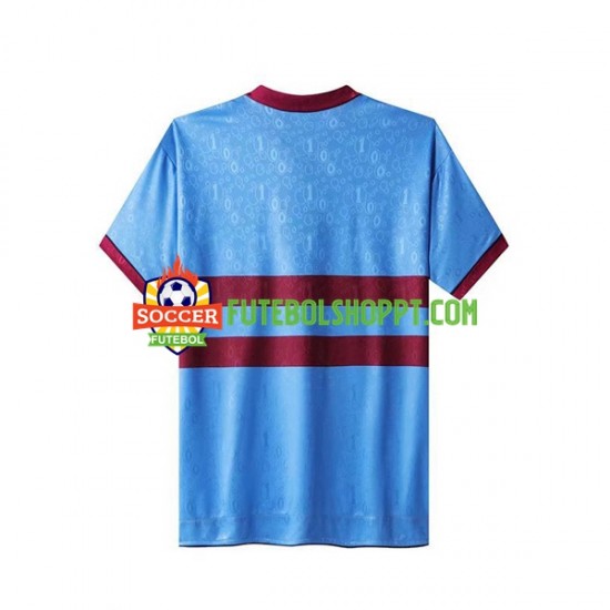 Camisola Homem West Ham United Retro Principais Equipamento 1995-1996 Manga Curta
