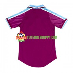 Camisola Homem West Ham United Retro Principais Equipamento 1999-2001 Manga Curta