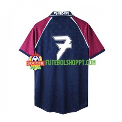 Camisola Homem West Ham United Iron Maiden Retro Principais Equipamento 1999 Manga Curta