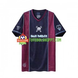 Camisola Homem West Ham United Iron Maiden Retro Principais Equipamento 2011 Manga Curta
