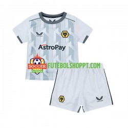 Camisola Júnior Wolverhampton Wanderers Terceiro Equipamento 2023-2024 Manga Curta