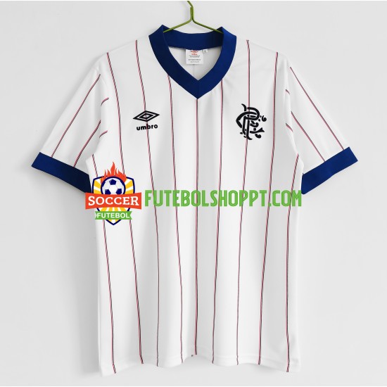 Camisola Homem Wolverhampton Wanderers 1982-1983 Retro Alternativa Equipamento Manga Curta