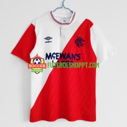 Camisola Homem Wolverhampton Wanderers 1987-1988 Retro Alternativa Equipamento Manga Curta