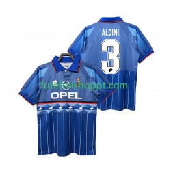 Camisola Homem AC Milan ALDINI 3 1995 1996 Retro Alternativa Equipamento Manga Curta