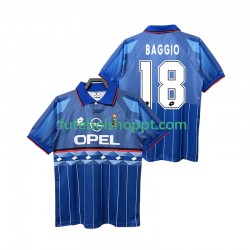 Camisola Homem AC Milan BAGGIO 18 1995 1996 Retro Alternativa Equipamento Manga Curta