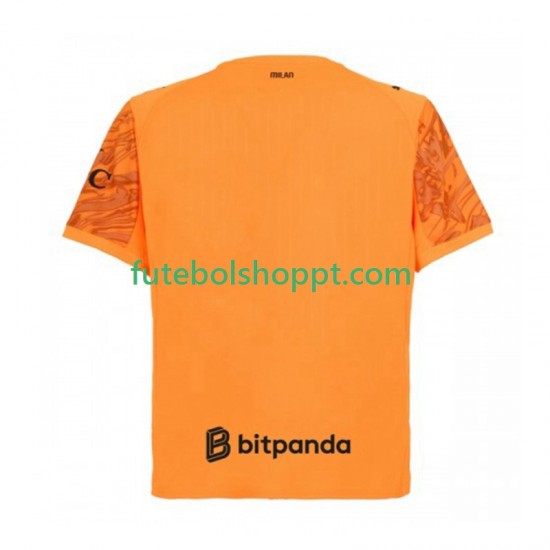 Camisola Homem AC Milan Guarda-redes Terceiro Equipamento 2025-2026 Manga Curta