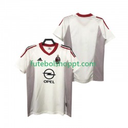 Camisola Homem AC Milan 2005 Retro Alternativa Equipamento 2004 Manga Curta