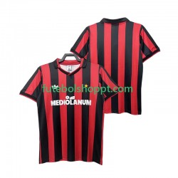 Camisola Homem AC Milan 1991 Retro Principais Equipamento 1990 Manga Curta