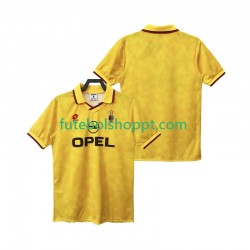 Camisola Homem AC Milan 1995 1996 Retro Terceiro Equipamento Manga Curta