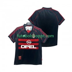 Camisola Homem AC Milan Retro Terceiro Equipamento 1998 1999 Manga Curta