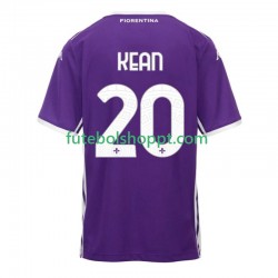 Camisola Homem ACF Fiorentina Kean 20 Principais Equipamento 2025-2026 Manga Curta