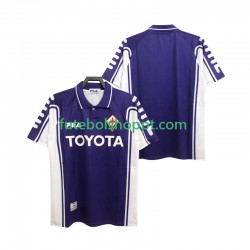 Camisola Homem ACF Fiorentina 2000 Retro Principais Equipamento 1999 Manga Curta