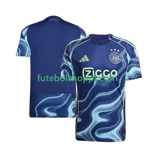 Camisola Homem AFC Ajax Alternativa Equipamento 2025-2026 Manga Curta