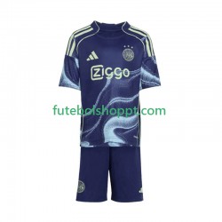Camisola Júnior AFC Ajax Alternativa Equipamento 2025-2026 Manga Curta