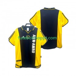 Camisola Homem AFC Ajax 2000 2001 Retro Alternativa Equipamento Manga Curta