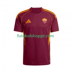 Camisola Homem AS Roma Principais Equipamento 2025-2026 Manga Curta