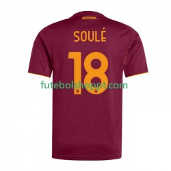 Camisola Homem AS Roma Soule 18 Principais Equipamento 2025-2026 Manga Curta