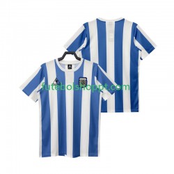 Camisola Homem Argentina 1986 Retro Principais Equipamento Manga Curta