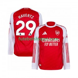 Camisola Homem Arsenal Kai Havertz 29 Principais Equipamento 2025-2026 Manga Comprida