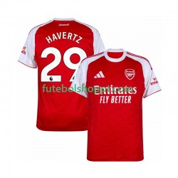 Camisola Homem Arsenal Kai Havertz 29 Principais Equipamento 2025-2026 Manga Curta