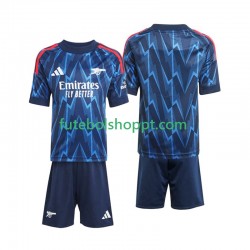 Camisola Júnior Arsenal Alternativa Equipamento 2025-2026 Manga Curta