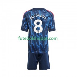 Camisola Júnior Arsenal Martin Odegaard 8 Alternativa Equipamento 2025-2026 Manga Curta