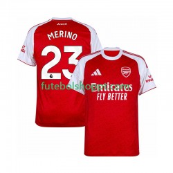 Camisola Homem Arsenal Merino 23 Principais Equipamento 2025-2026 Manga Curta