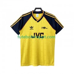 Camisola Homem Arsenal 1988 Retro Alternativa Equipamento 1990 Manga Curta