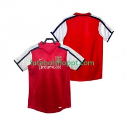 Camisola Homem Arsenal 2001 Retro Principais Equipamento 2002 Manga Curta