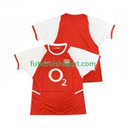 Camisola Homem Arsenal 2003 Retro Principais Equipamento 2002 Manga Curta