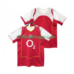 Camisola Homem Arsenal 2005 Retro Principais Equipamento 2004 Manga Curta